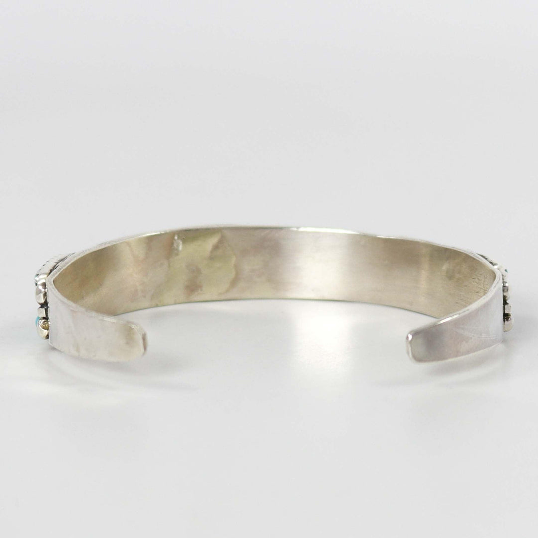 Kingman Turquoise Cuff by Fannie Begay - Garland's