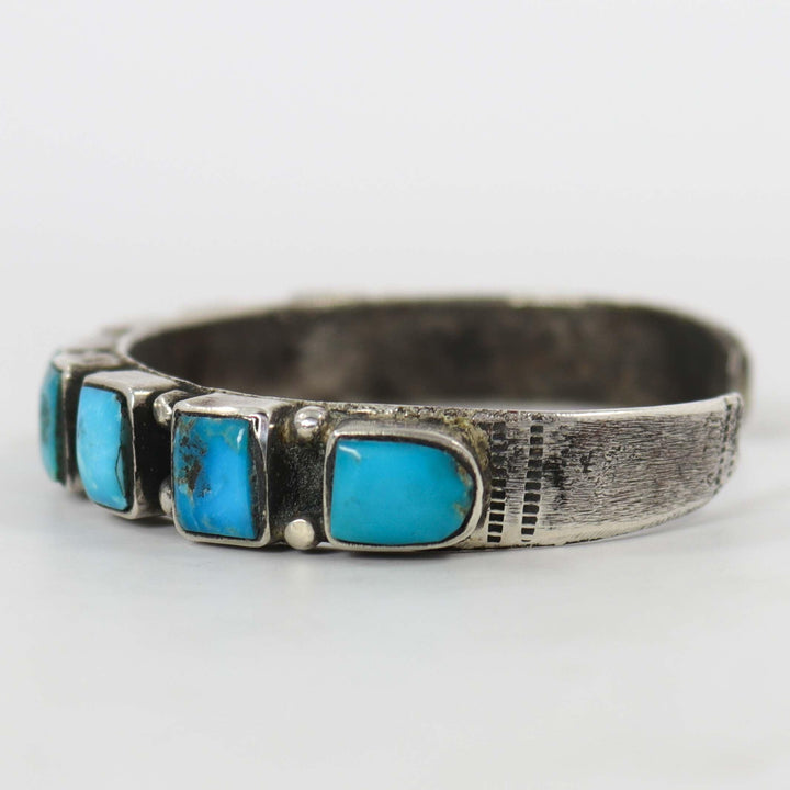 Kingman Turquoise Cuff by Jock Favour - Garland's