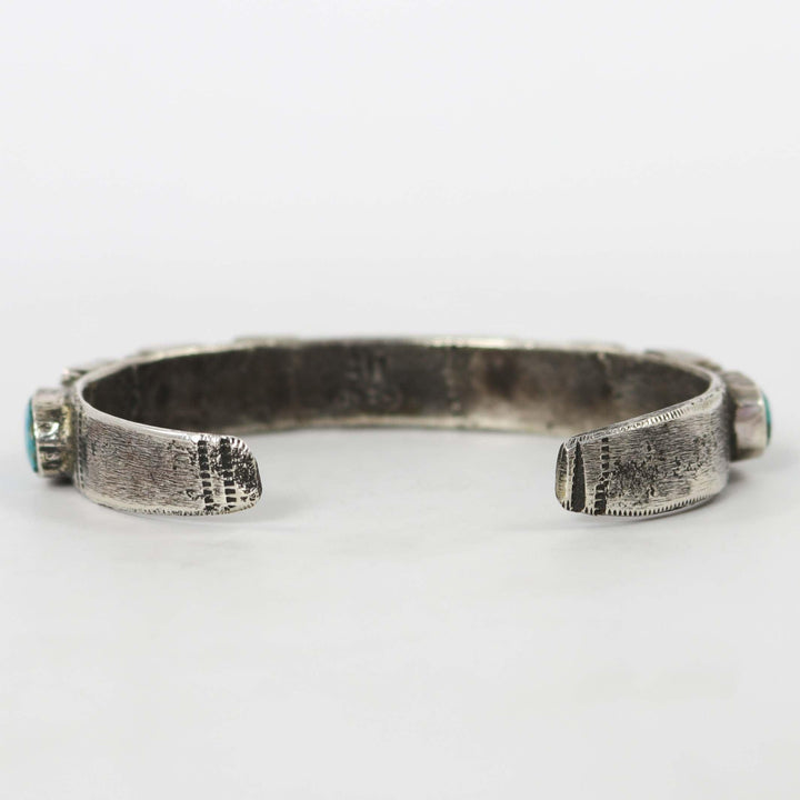 Kingman Turquoise Cuff by Jock Favour - Garland's