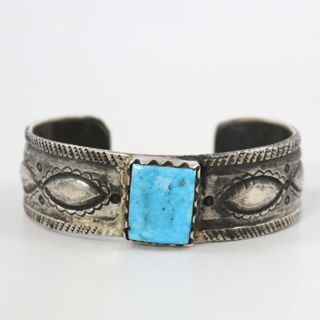 Kingman Turquoise Cuff by Jock Favour - Garland's