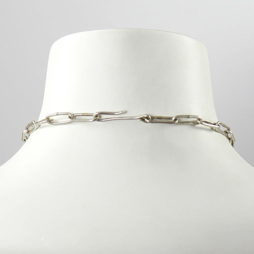 Kingman Turquoise Necklace by Billy Betoney - Garland's