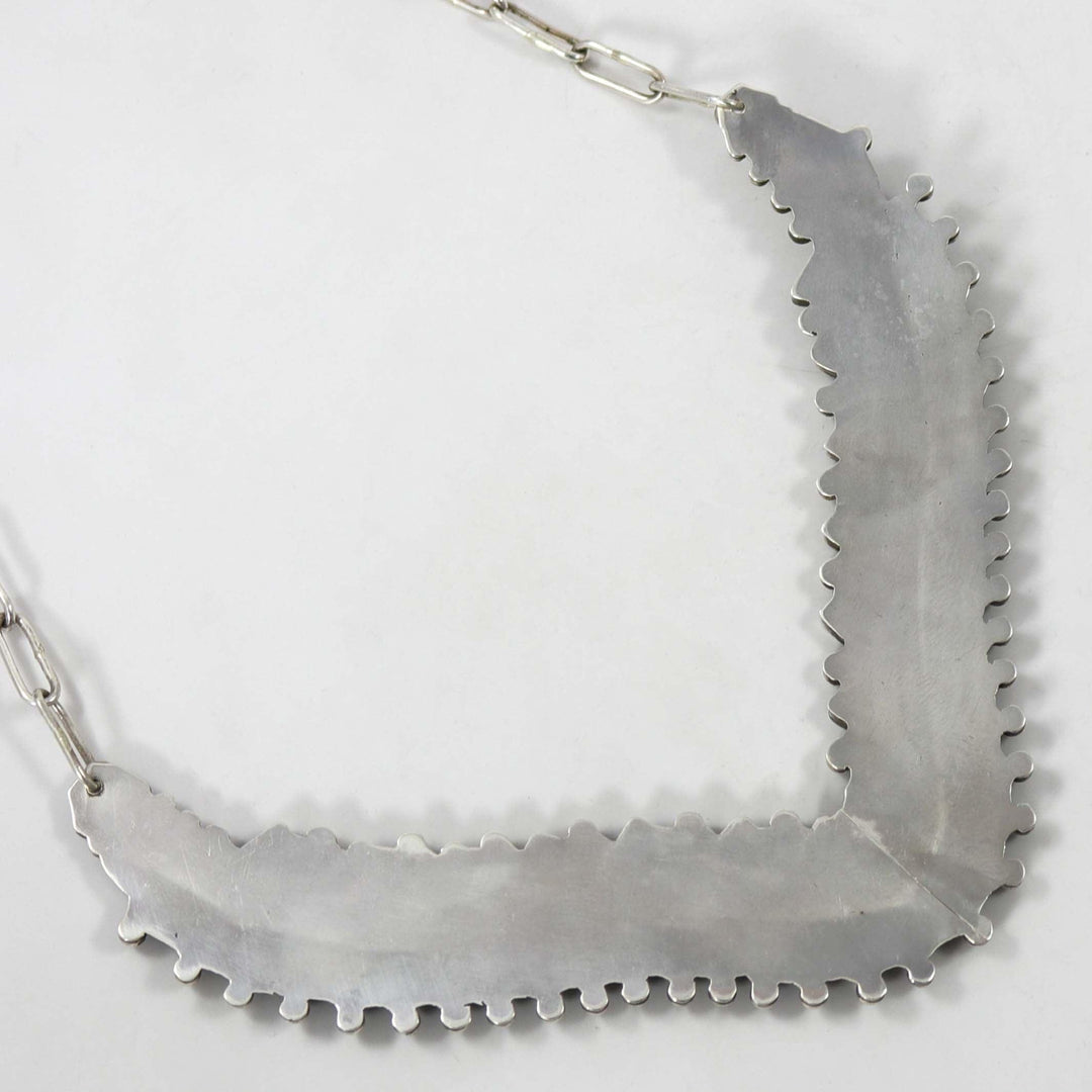 Kingman Turquoise Necklace by Billy Betoney - Garland's