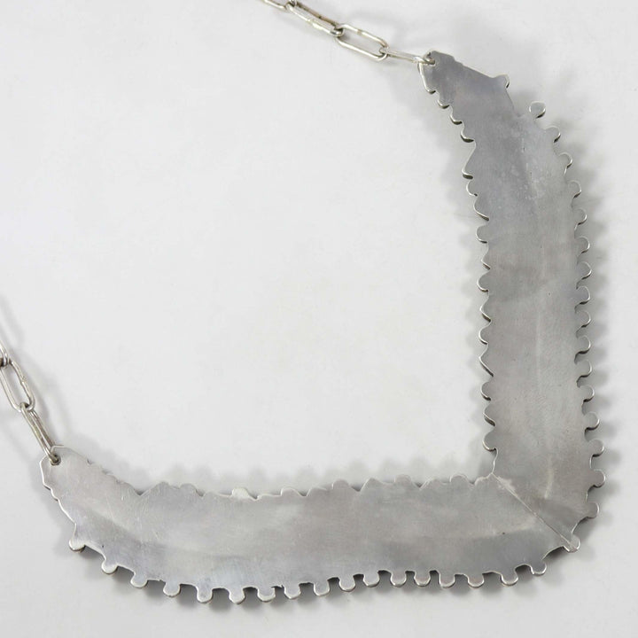 Kingman Turquoise Necklace by Billy Betoney - Garland's