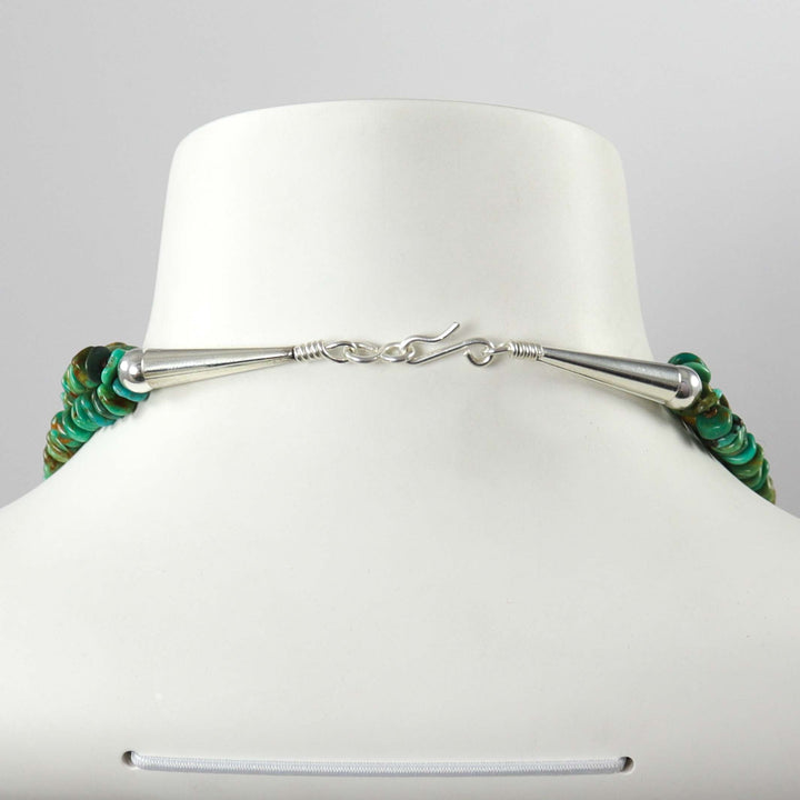 Kingman Turquoise Necklace by Joe and Angie Reano - Garland's