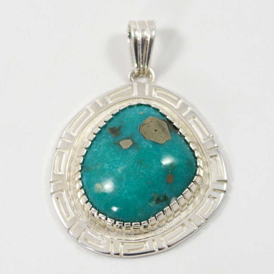 Kingman Turquoise Pendant by Robert Taylor - Garland's