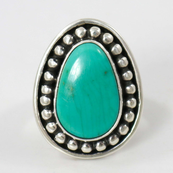 Kingman Turquoise Ring by Peter Nelson - Garland's