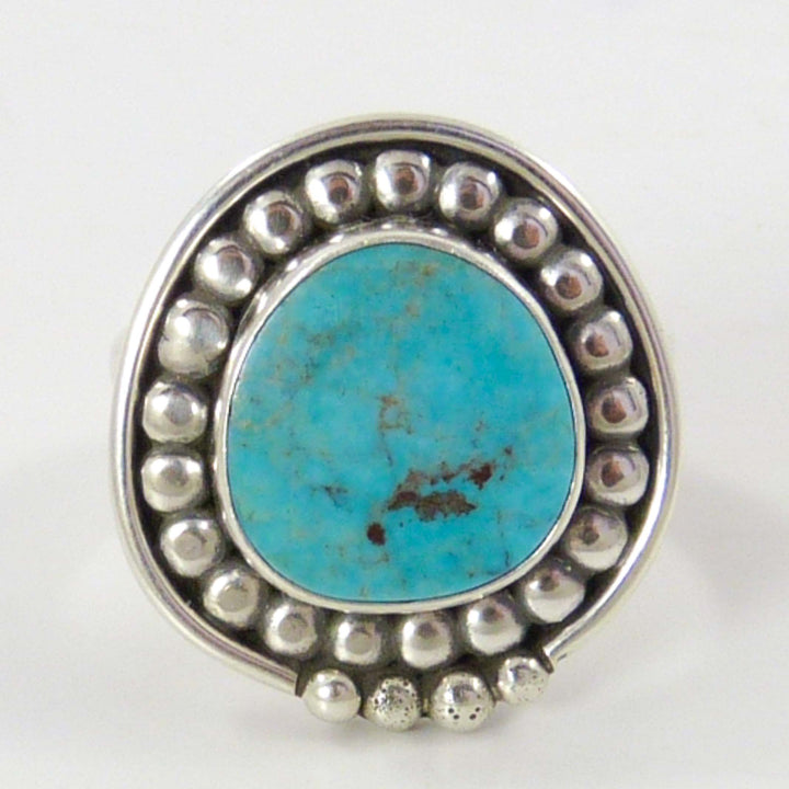 Kingman Turquoise Ring by Peter Nelson - Garland's