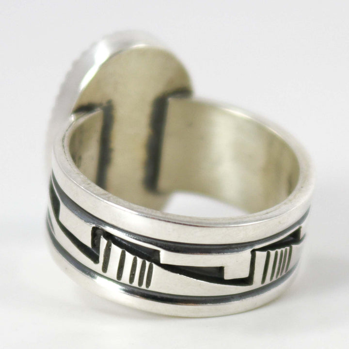 Kingman Turquoise Ring by Peter Nelson - Garland's