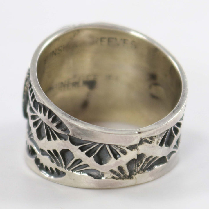 Kingman Turquoise Ring by Sunshine Reeves - Garland's