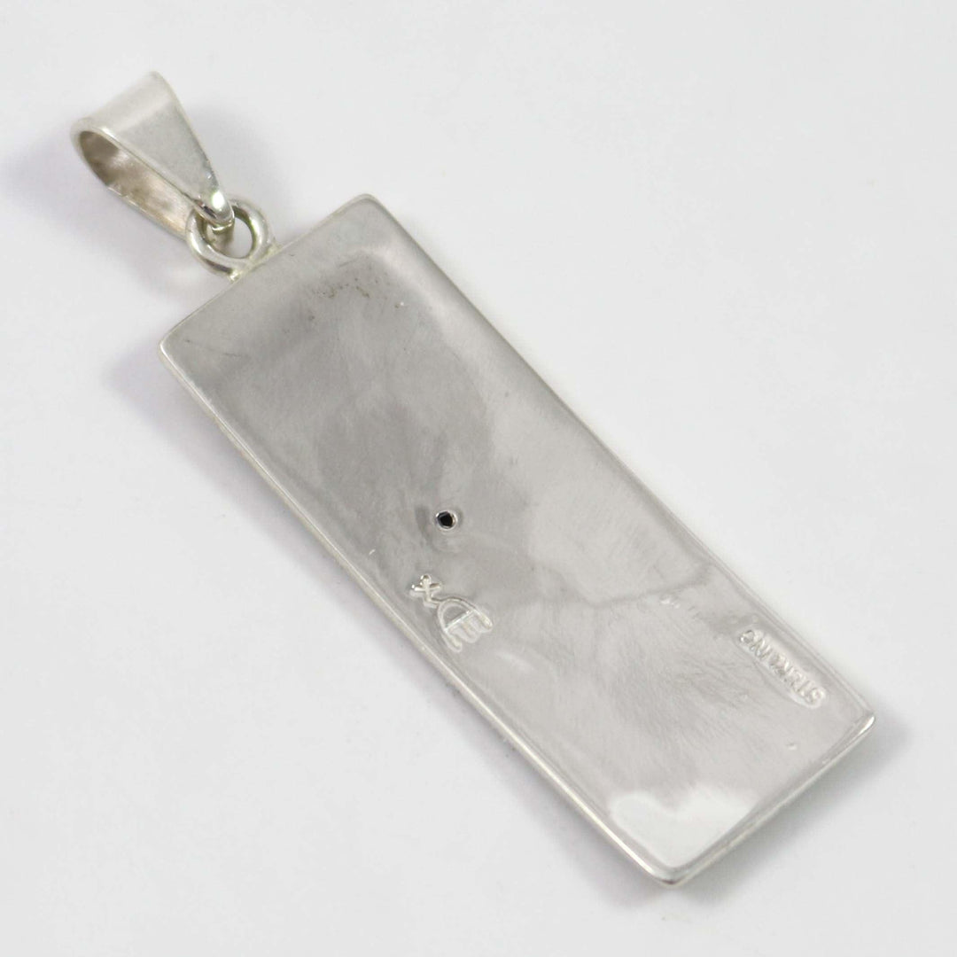 Kokopelli Pendant by Ruben Saufkie - Garland's