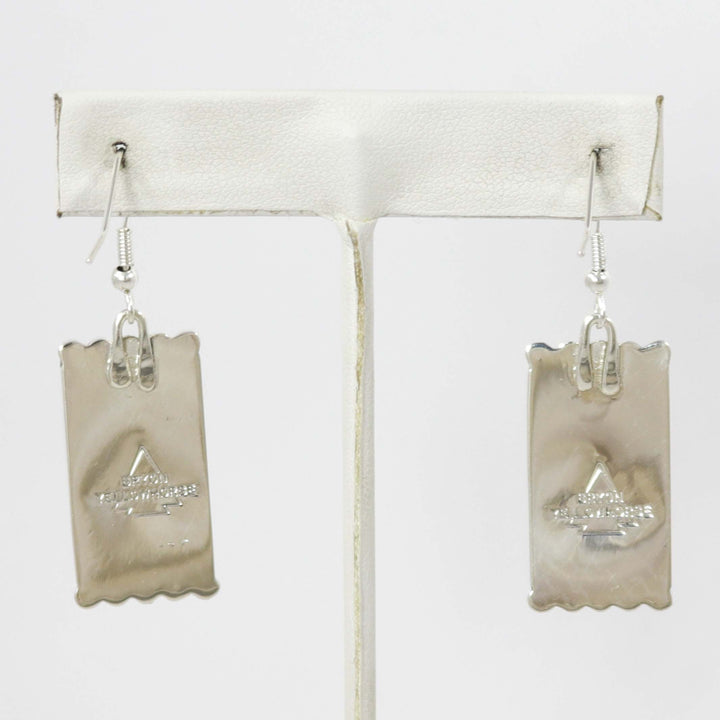 Lapis Earrings by Bryon Yellowhorse - Garland's