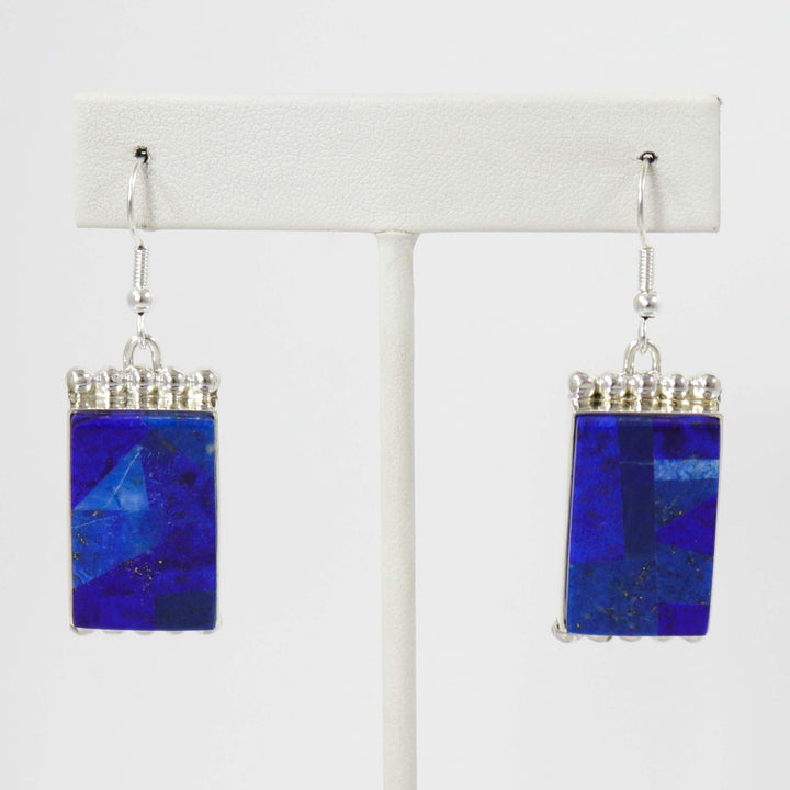 Lapis Earrings by Bryon Yellowhorse - Garland's