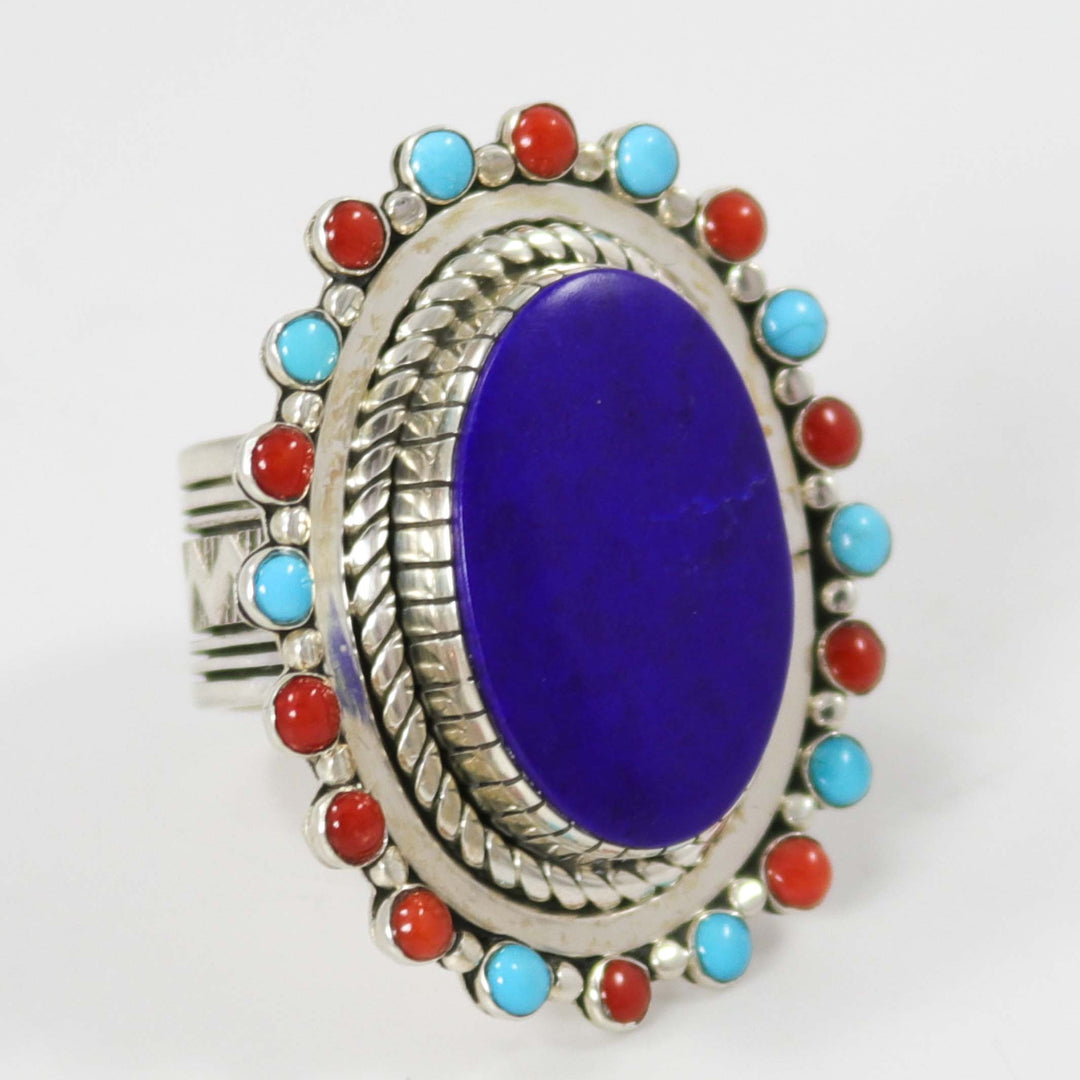 Lapis Ring by Gilbert Begay - Garland's