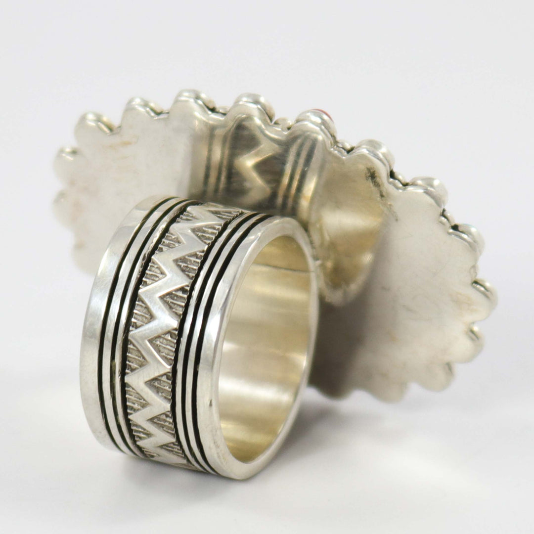 Lapis Ring by Gilbert Begay - Garland's