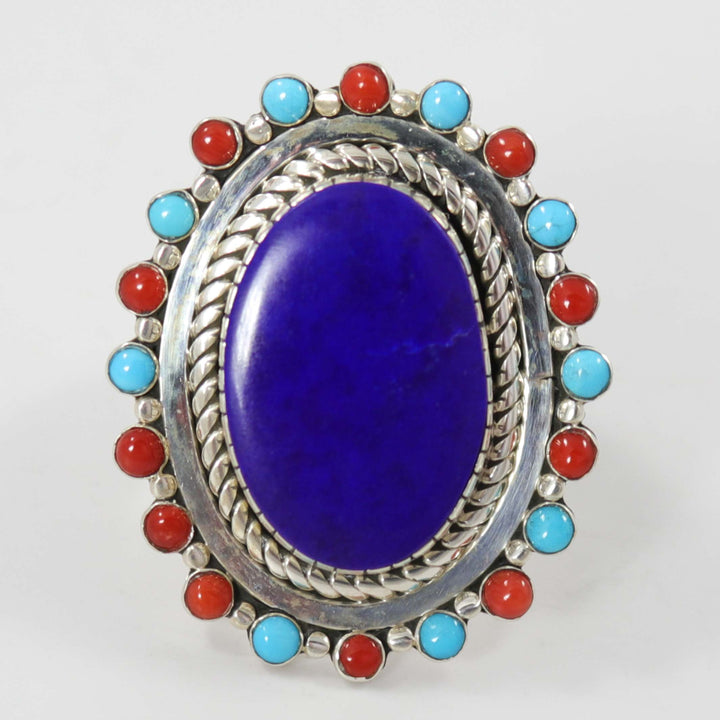 Lapis Ring by Gilbert Begay - Garland's