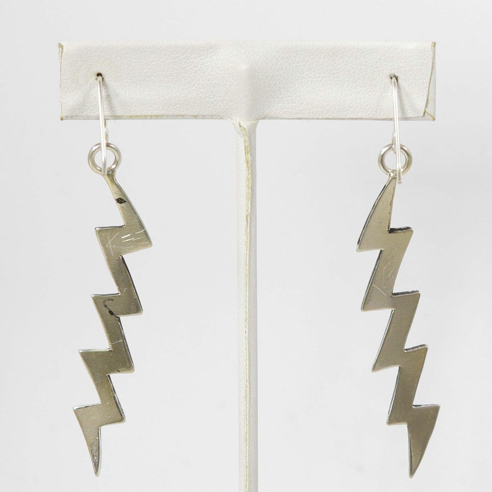 Lightning Earrings by Kee Yazzie - Garland's