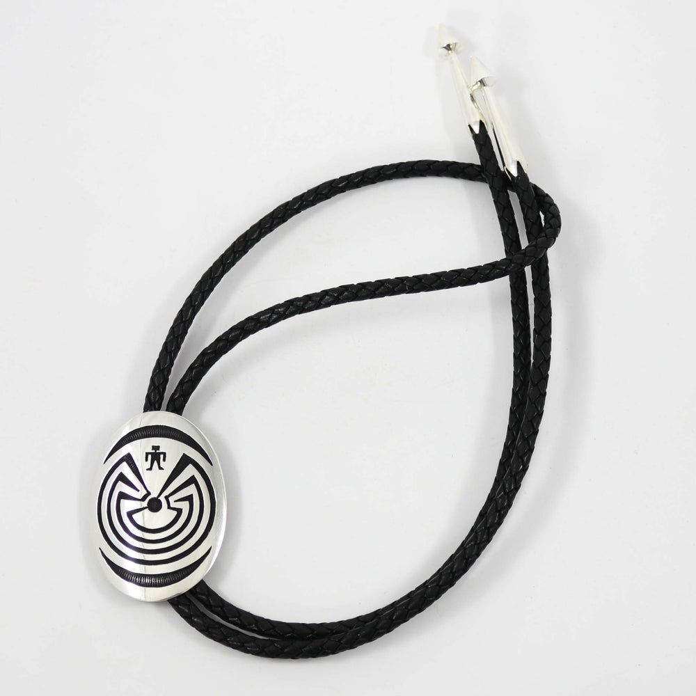 Man in the Maze Bola Tie by Anderson Koinva - Garland's