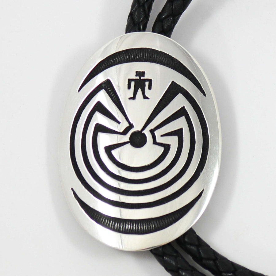 Man in the Maze Bola Tie by Anderson Koinva - Garland's