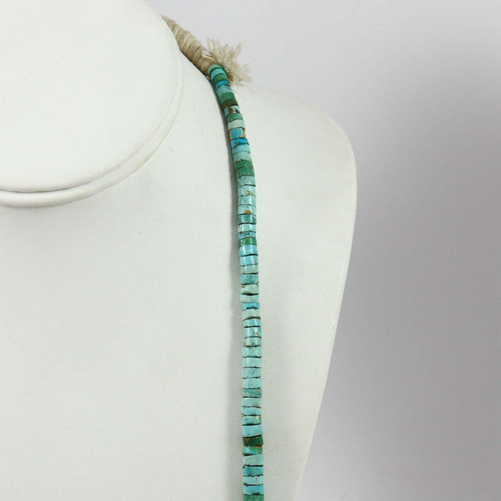 Misty Blue Turquoise Necklace by Ray Lovato - Garland's