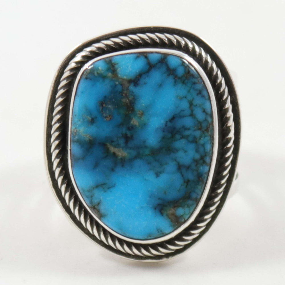 Morenci Turquoise Ring by Tommy Jackson - Garland's