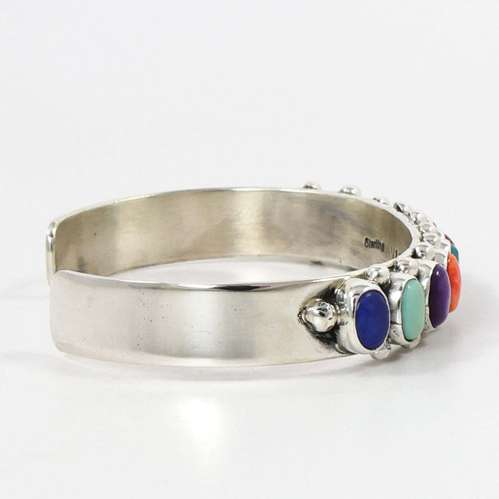 Multi-Stone Cuff by Clarissa and Vernon Hale - Garland's