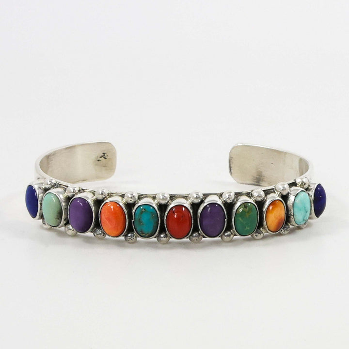 Multi-Stone Cuff by Clarissa and Vernon Hale - Garland's