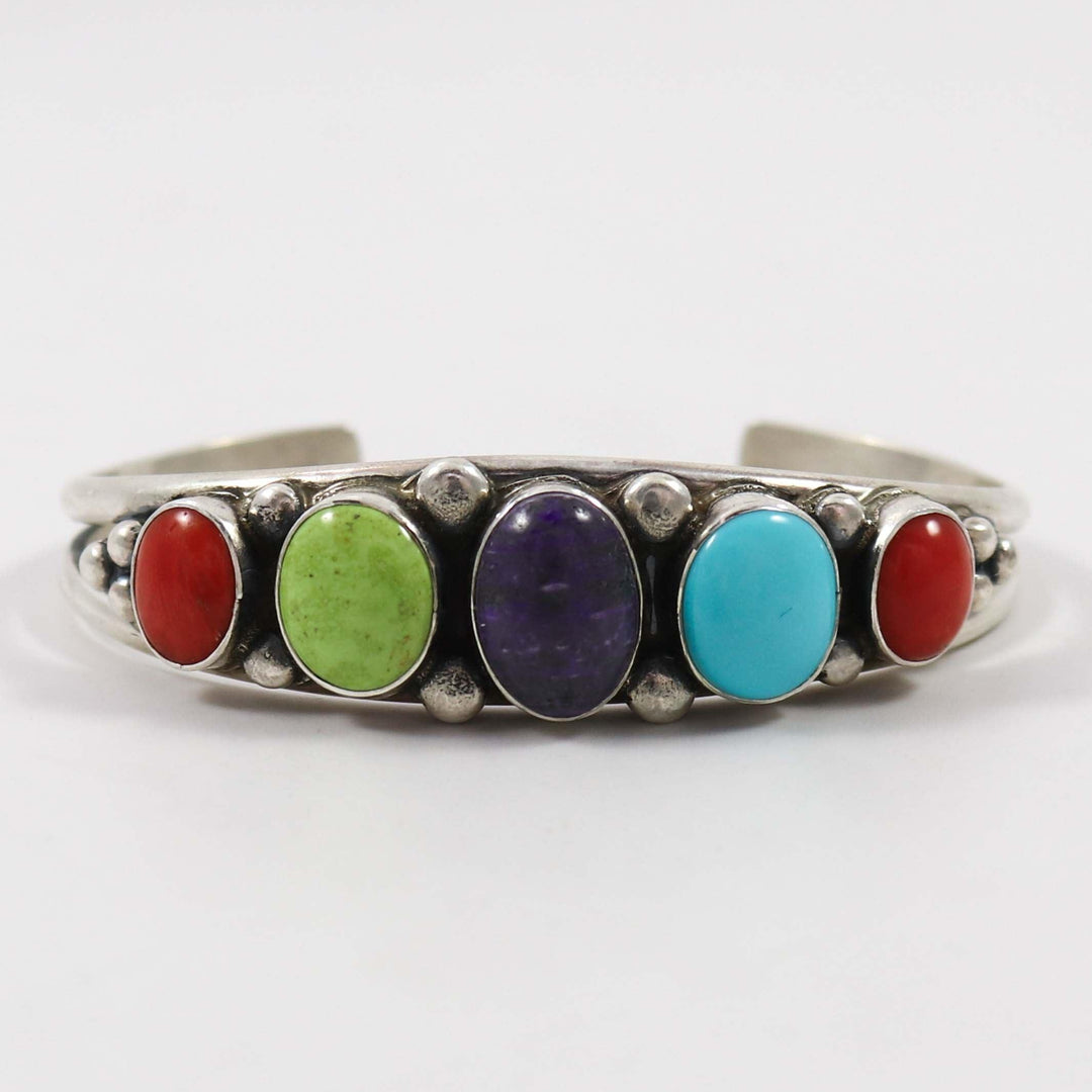 Multi-Stone Cuff by Don Lucas - Garland's