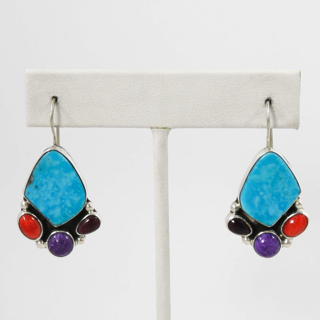 Multi-Stone Earrings by Clarissa and Vernon Hale - Garland's