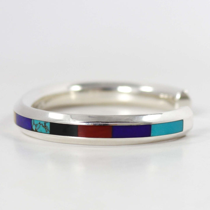 Multi-Stone Inlay Cuff by Troy Natachu - Garland's