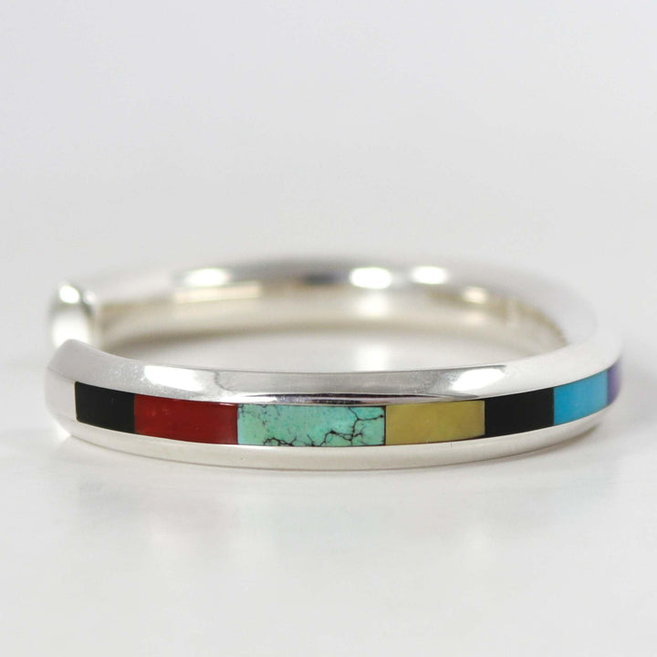 Multi-Stone Inlay Cuff by Troy Natachu - Garland's