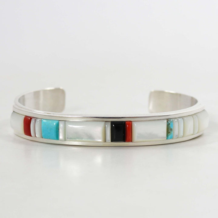 Multi-Stone Inlay Cuff by Veronica Benally - Garland's