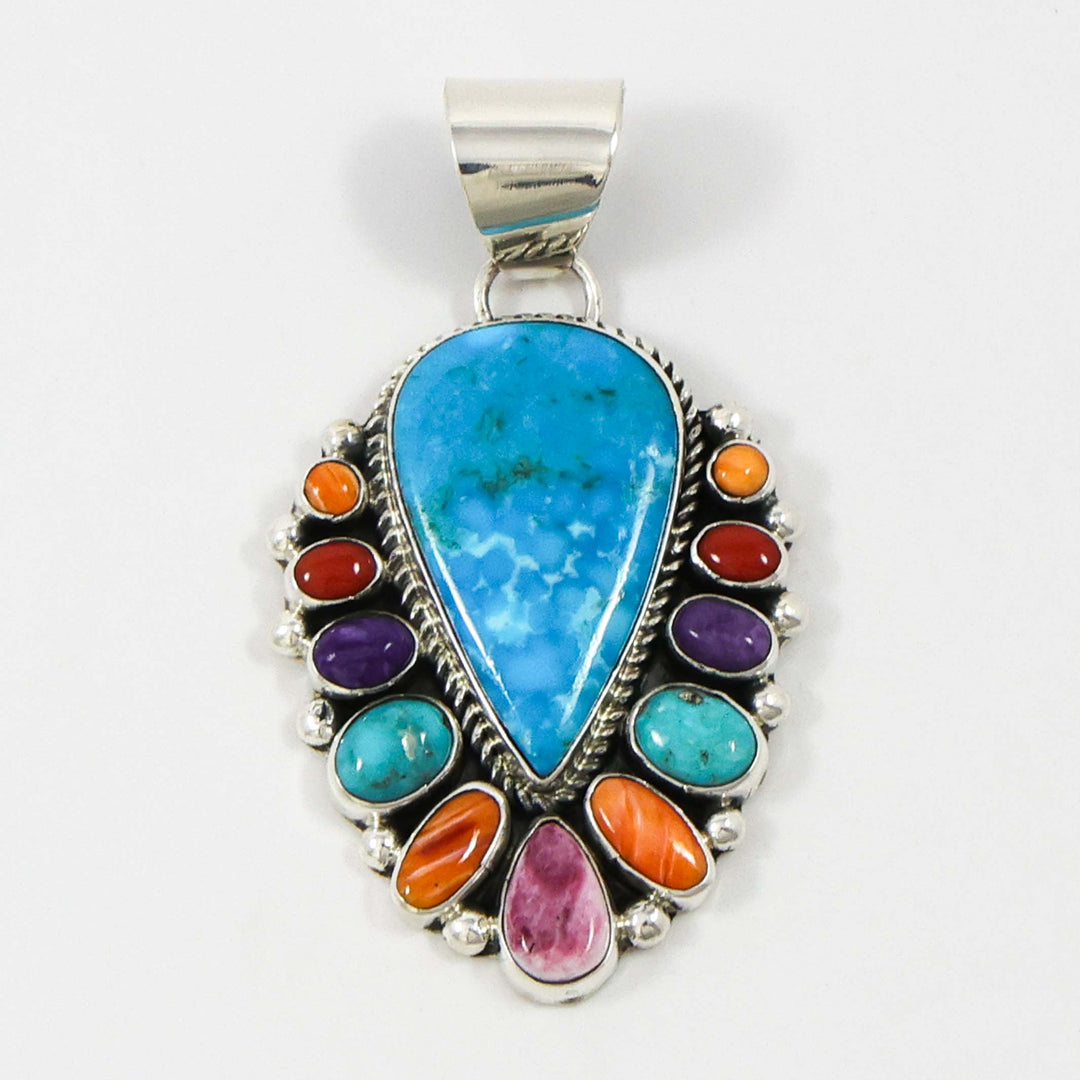 Multi-Stone Pendant by Clarissa and Vernon Hale - Garland's