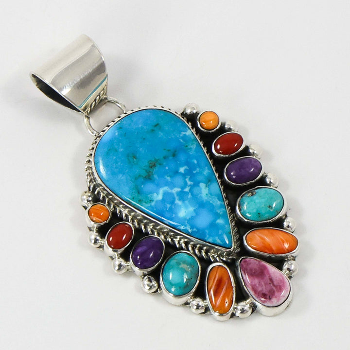 Multi-Stone Pendant by Clarissa and Vernon Hale - Garland's