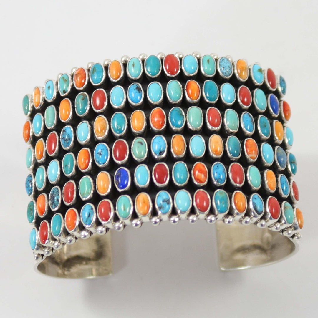 Multi-Stone Row Cuff by Dee Nez - Garland's