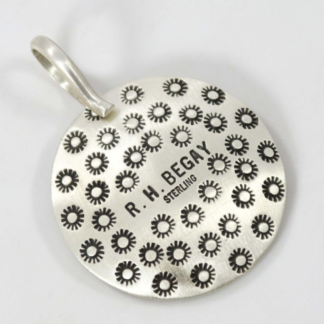 Navajo Basket Pendant by Roland Begay - Garland's