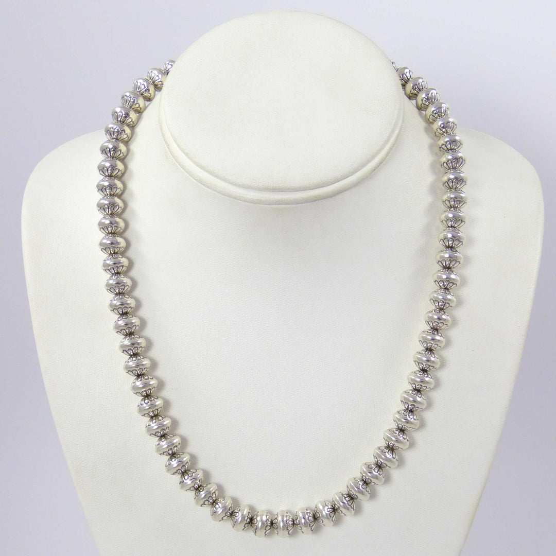 Navajo Pearl Necklace by Marie Yazzie - Garland's