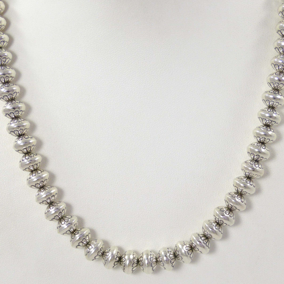 Navajo Pearl Necklace by Marie Yazzie - Garland's