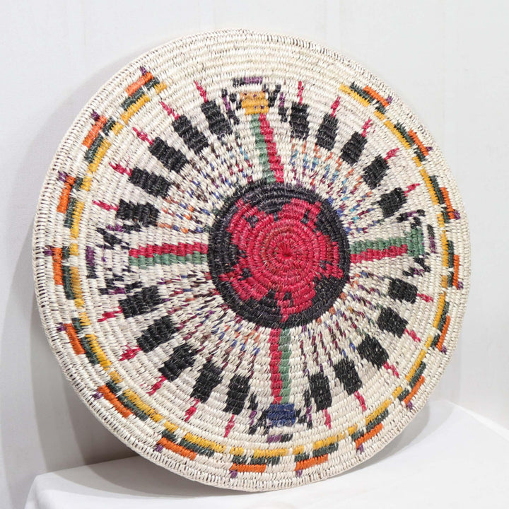 Navajo Sandpainting Basket by Jonathan Black - Garland's