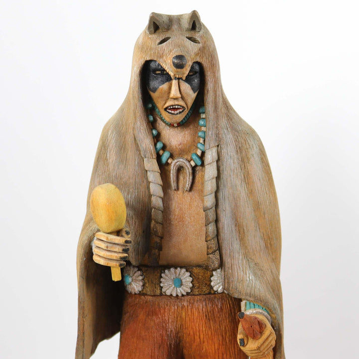 Navajo Skin Walker Sculpture by Cecil Miles - Garland's
