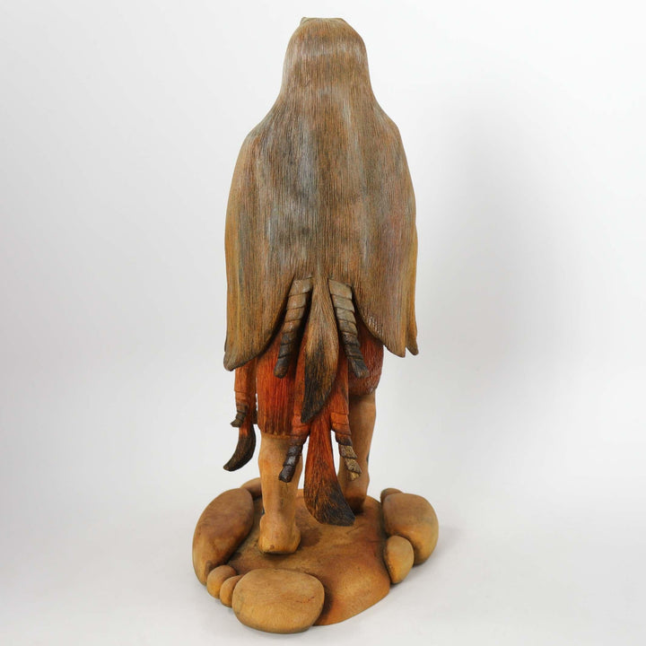 Navajo Skin Walker Sculpture by Cecil Miles - Garland's
