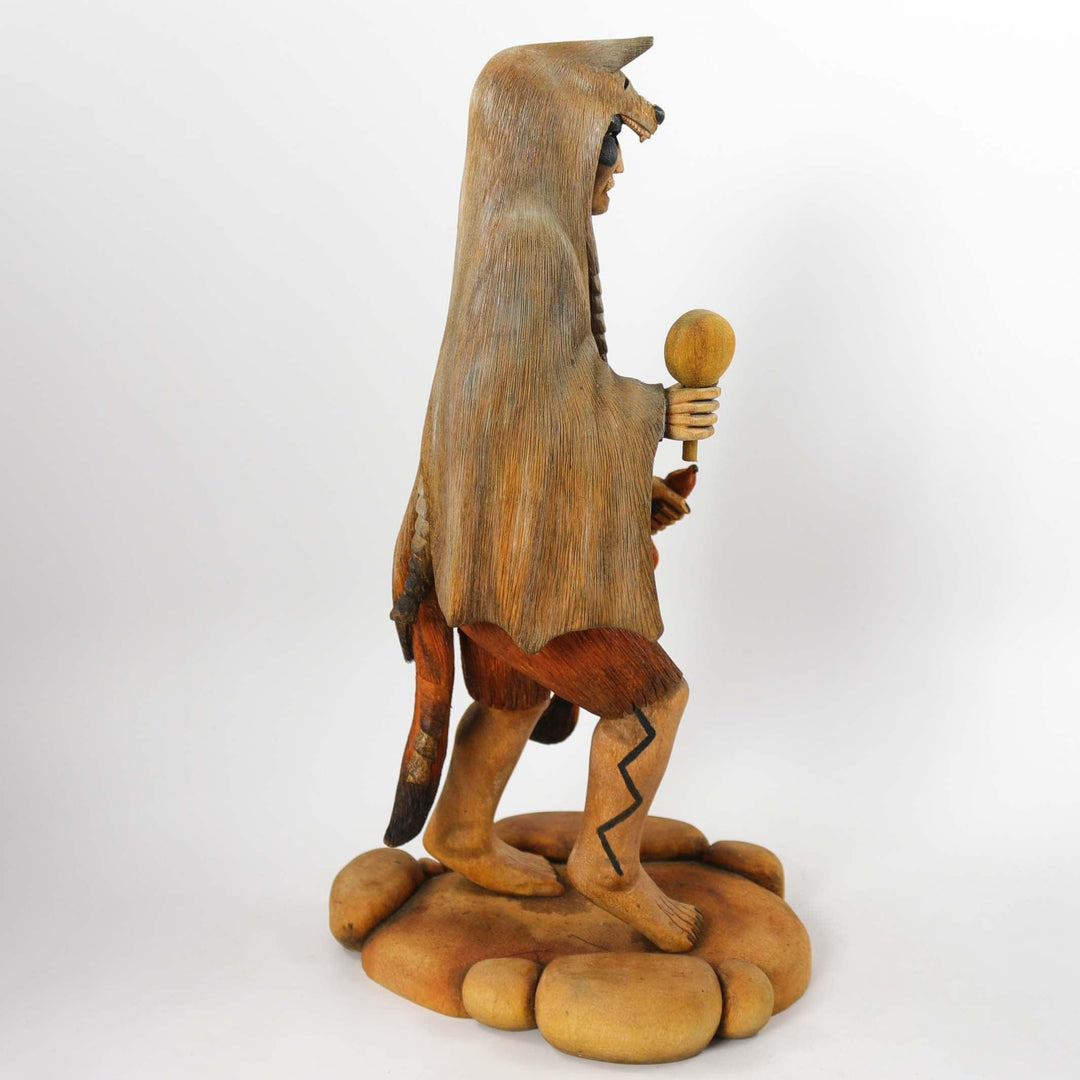 Navajo Skin Walker Sculpture by Cecil Miles - Garland's