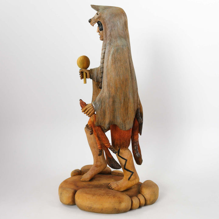 Navajo Skin Walker Sculpture by Cecil Miles - Garland's