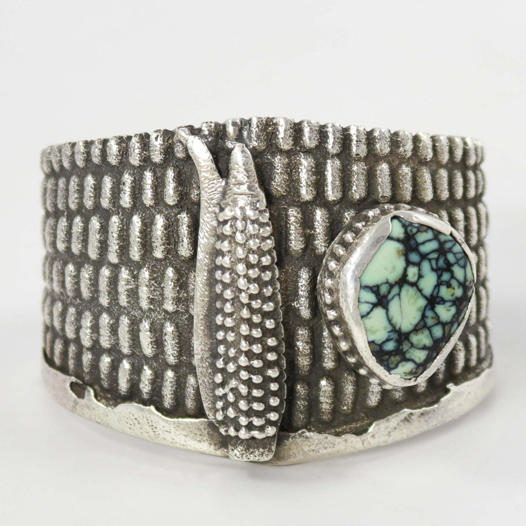 New Lander Turquoise Cuff by Anthony Lovato - Garland's