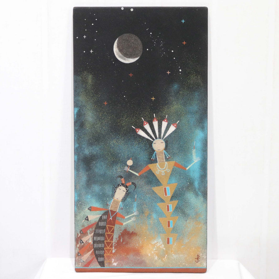 “Night Chant” Sandpainting by Joe Stephen Ben - Garland's