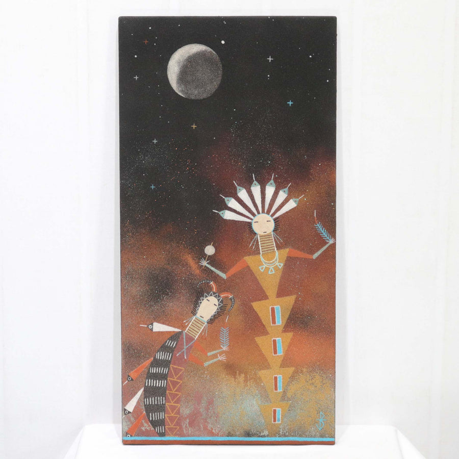 “Night Chant” Sandpainting by Joe Stephen Ben - Garland's