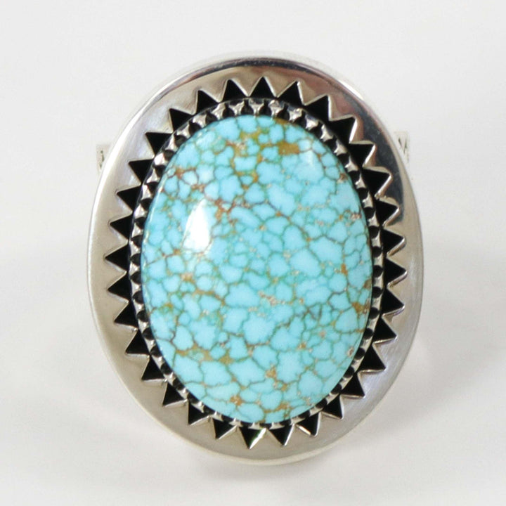 Number Eight Turquoise Ring by Trent Lee-Anderson - Garland's