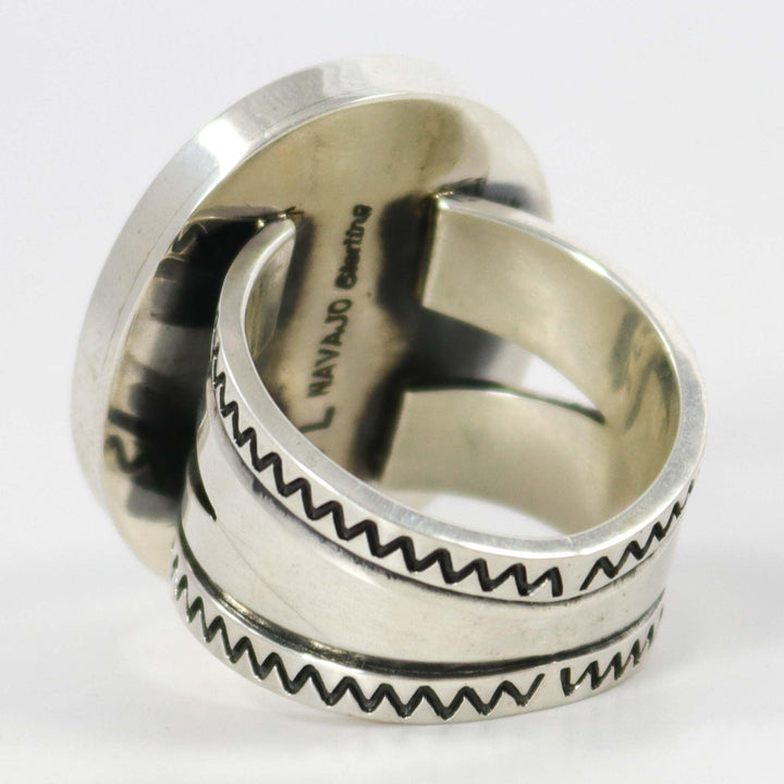Number Eight Turquoise Ring by Trent Lee-Anderson - Garland's