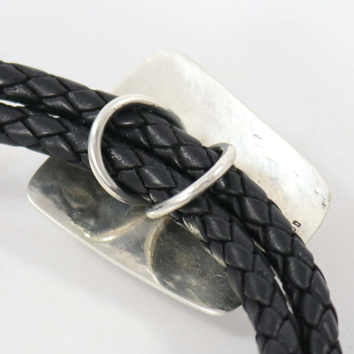 Onyx Bola Tie by Peter Nelson - Garland's
