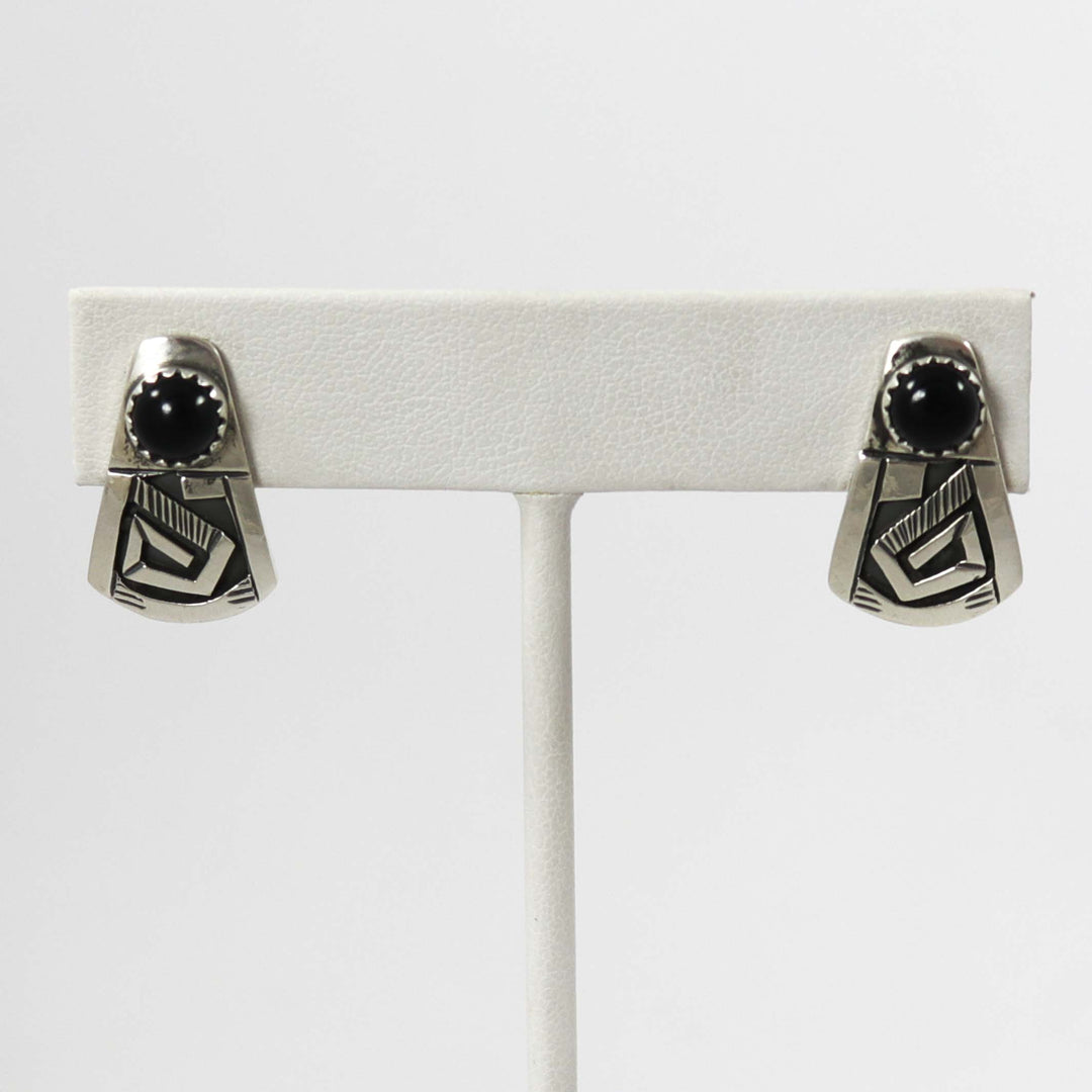 Onyx Earrings by Peter Nelson - Garland's
