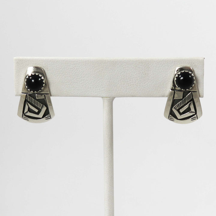 Onyx Earrings by Peter Nelson - Garland's
